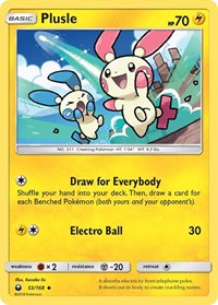 Plusle (53/168) [SM Celestial Storm]