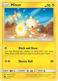 Minun (54/168) [SM Celestial Storm]