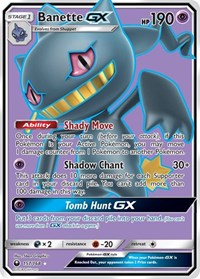 Banette GX (Full Art) (157/168) [SM Celestial Storm]