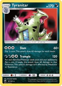 Tyranitar (87/168) [SM Celestial Storm]