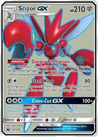 Scizor GX (Full Art) (158/168) [SM Celestial Storm]