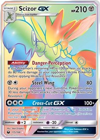 Scizor GX (Secret) (175/168) [SM Celestial Storm]