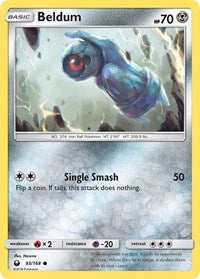 Beldum (93) (93/168) [SM Celestial Storm]