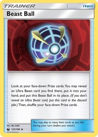 Beast Ball (125/168) [SM Celestial Storm]