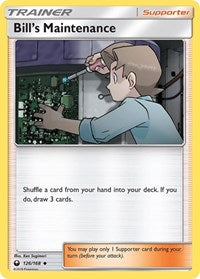 Bill's Maintenance (126/168) [SM Celestial Storm]