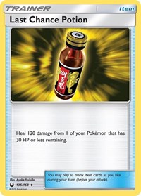 Last Chance Potion (135/168) [SM Celestial Storm]