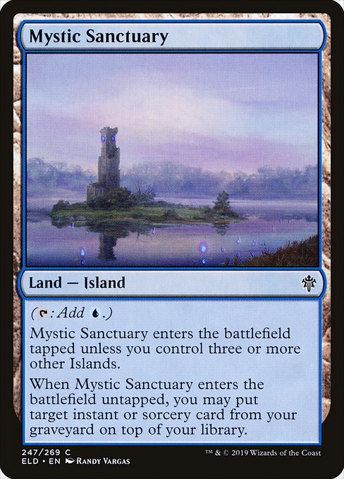 Mystic Sanctuary (247) [Throne of Eldraine]