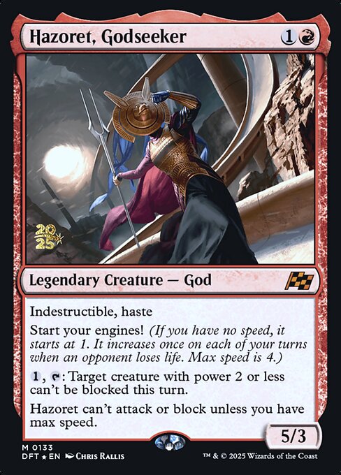 Hazoret, Godseeker (133s) [Aetherdrift Promos]