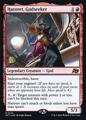 Hazoret, Godseeker (133s) [Aetherdrift Promos]
