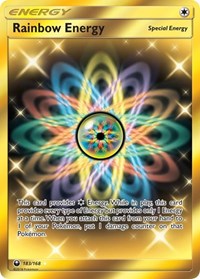 Rainbow Energy (Secret) (183/168) [SM Celestial Storm]