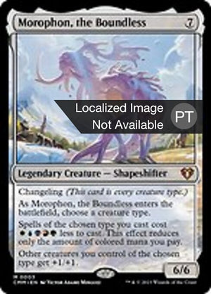 Morophon, the Boundless (3) [Commander Masters]