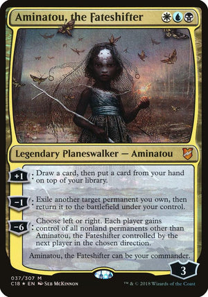 Aminatou, the Fateshifter (Commander 2018) (37) [Oversize Cards]