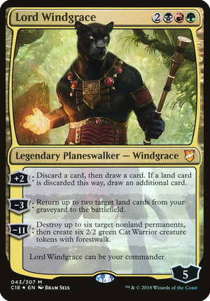 Lord Windgrace (Commander 2018) (43) [Oversize Cards]