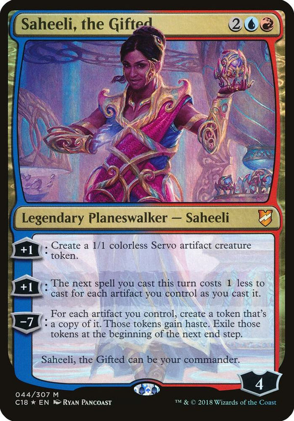 Saheeli, the Gifted (Commander 2018) (44) [Oversize Cards]