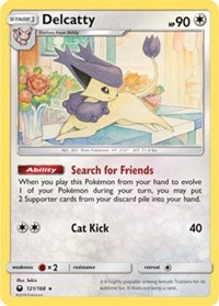 Delcatty - 121/168 (SM Celestial Storm) (121/168) [Deck Exclusives]