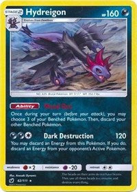 Hydreigon - 62/111 (Cracked Ice Holo) (062/111) [Deck Exclusives]