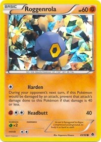 Roggenrola - 49/98 (Cracked Ice Holo) (049/098) [Blister Exclusives]