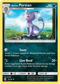 Alolan Persian - 79/149 (Cosmos Holo) (079/149) [Blister Exclusives]