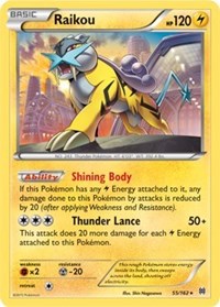Raikou - 55/162 (Cosmos Holo) (055/162) [Blister Exclusives]