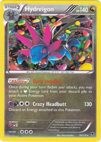Hydreigon - 074/119 (Cosmos Holo) (074/119) [Blister Exclusives]