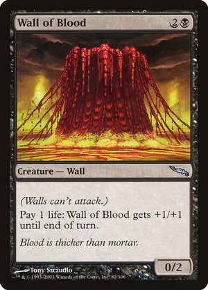 Wall of Blood (82) [Mirrodin]