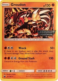 Groudon - 81/168 (Cosmos Holo) (Gamestop Promo) (081/168) [Miscellaneous Cards and Products]
