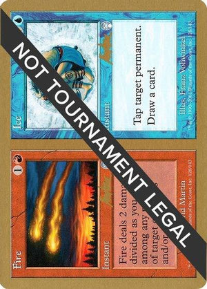 Fire // Ice - 2002 Brian Kibler (APC) [World Championship Decks]