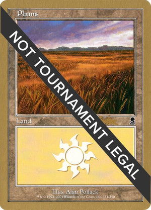 Plains (331) - 2002 Brian Kibler (ODY) [World Championship Decks]