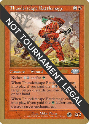 Thunderscape Battlemage - 2002 Brian Kibler (PLS) (SB) [World Championship Decks]