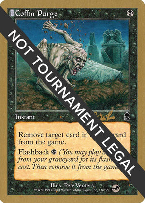 Coffin Purge - 2002 Carlos Romao (ODY) (SB) [World Championship Decks]