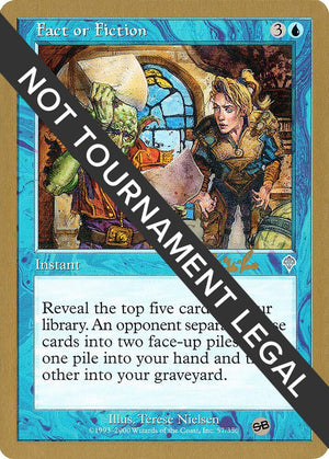 Fact or Fiction - 2002 Carlos Romao (INV) (SB) [World Championship Decks]