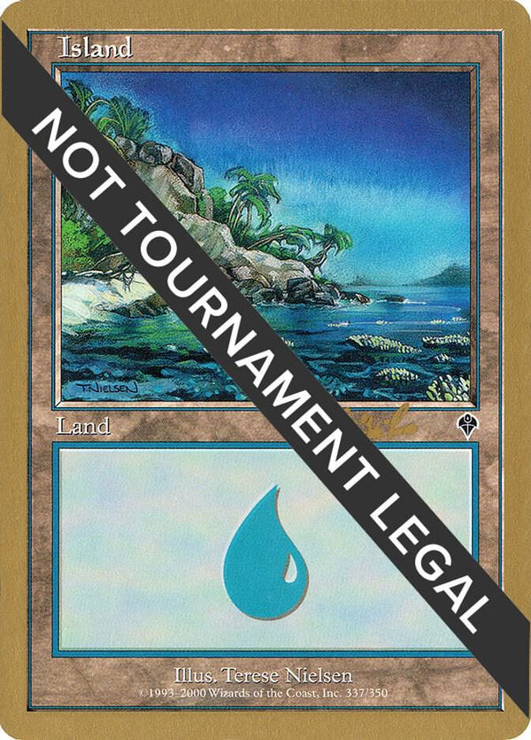 Island (337) - 2002 Carlos Romao (INV) [World Championship Decks]