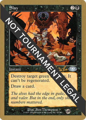 Slay - 2002 Carlos Romao (PLS) (SB) [World Championship Decks]