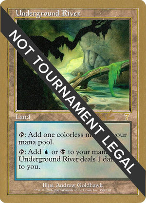 Underground River - 2002 Carlos Romao (7ED) [World Championship Decks]