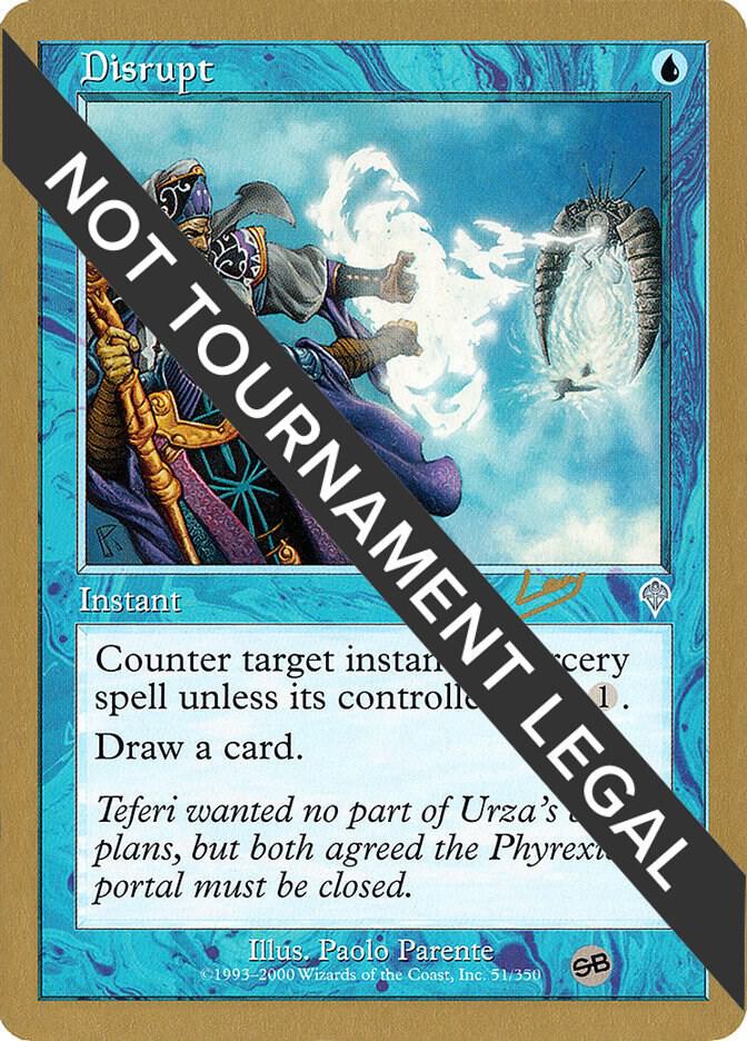 Disrupt - 2002 Raphael Levy (INV) (SB) [World Championship Decks]