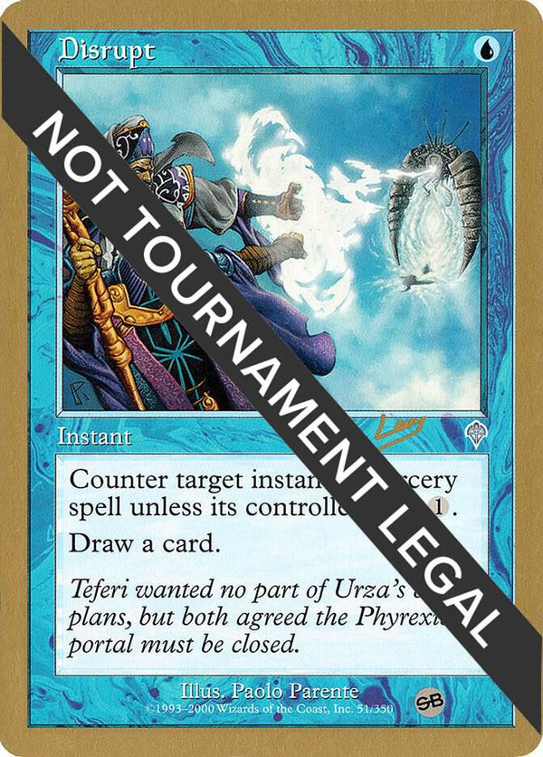 Disrupt - 2002 Raphael Levy (INV) (SB) [World Championship Decks]