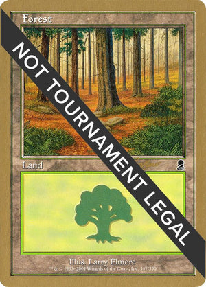 Forest (347) - 2002 Raphael Levy (ODY) [World Championship Decks]