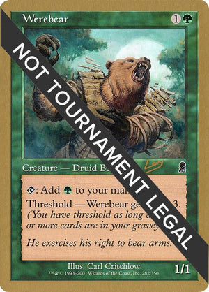 Werebear - 2002 Raphael Levy (ODY) [World Championship Decks]