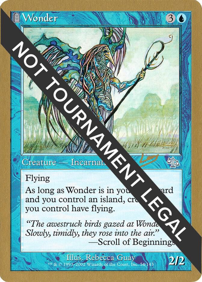 Wonder - 2002 Raphael Levy (JUD) [World Championship Decks]