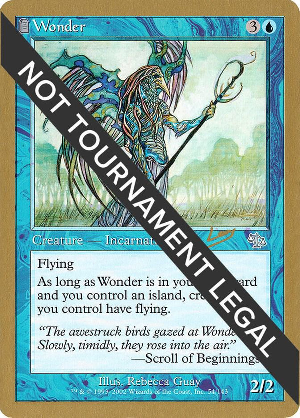 Wonder - 2002 Raphael Levy (JUD) [World Championship Decks]
