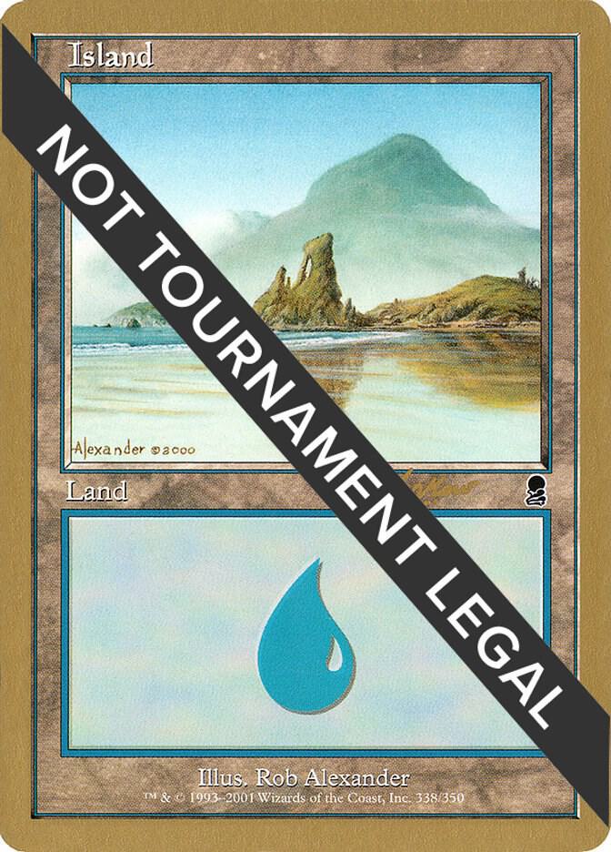 Island (338) - 2002 Sim Han How (ODY) [World Championship Decks]