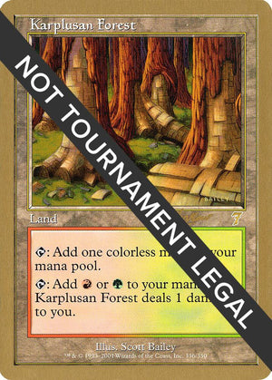 Karplusan Forest - 2002 Sim Han How (7ED) [World Championship Decks]