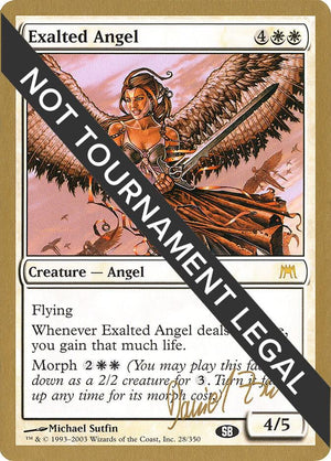 Exalted Angel - 2003 Daniel Zink (ONS) (SB) [World Championship Decks]