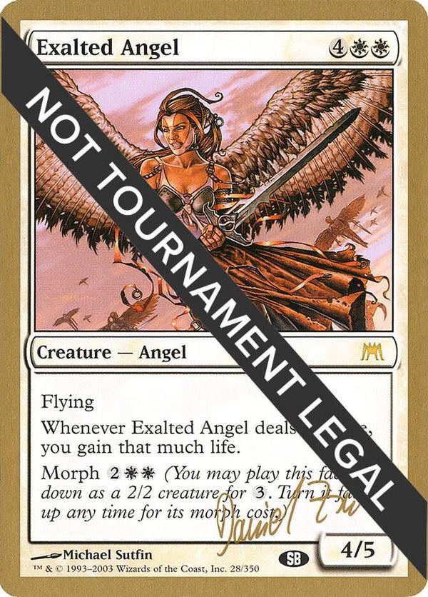 Exalted Angel - 2003 Daniel Zink (ONS) (SB) [World Championship Decks]