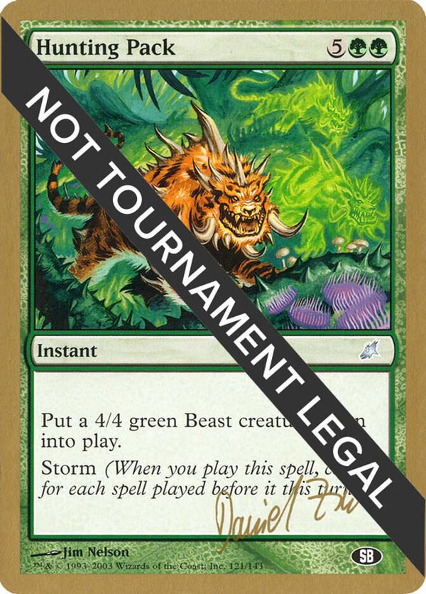 Hunting Pack - 2003 Daniel Zink (SCG) (SB) [World Championship Decks]