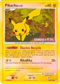Pikachu - 94/123 (Diamond & Pearl) (094/123) [Burger King Promos]