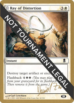 Ray of Distortion - 2003 Daniel Zink (ODY) (SB) [World Championship Decks]