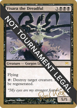 Visara the Dreadful - 2003 Peer Kroger (ONS) [World Championship Decks]