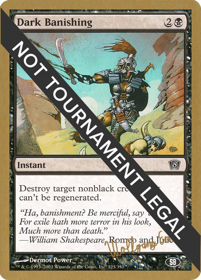 Dark Banishing - 2003 Wolfgang Eder (8ED) (SB) [World Championship Decks]