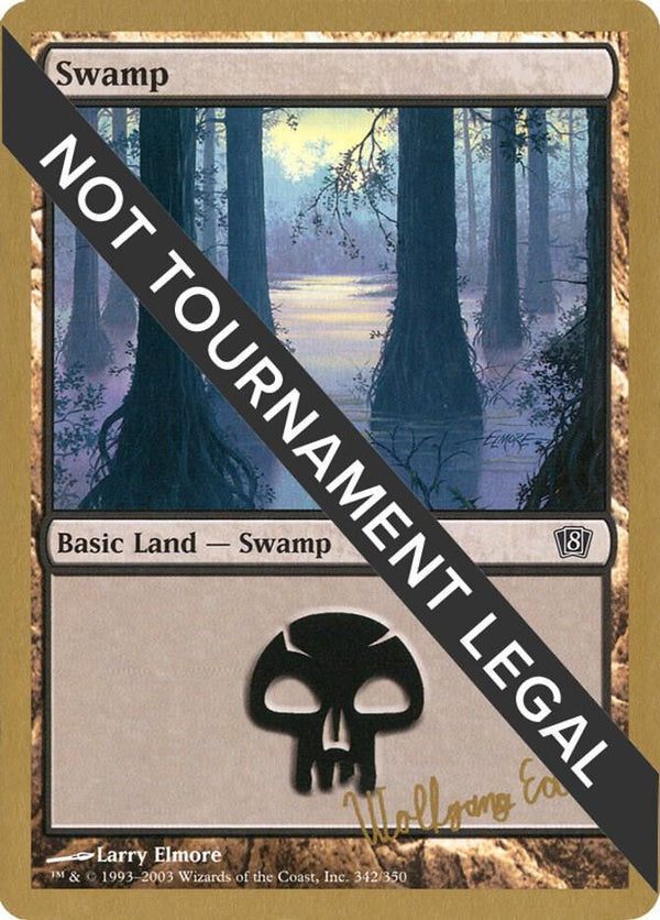 Swamp (342) - 2003 Wolfgang Eder (8ED) [World Championship Decks]